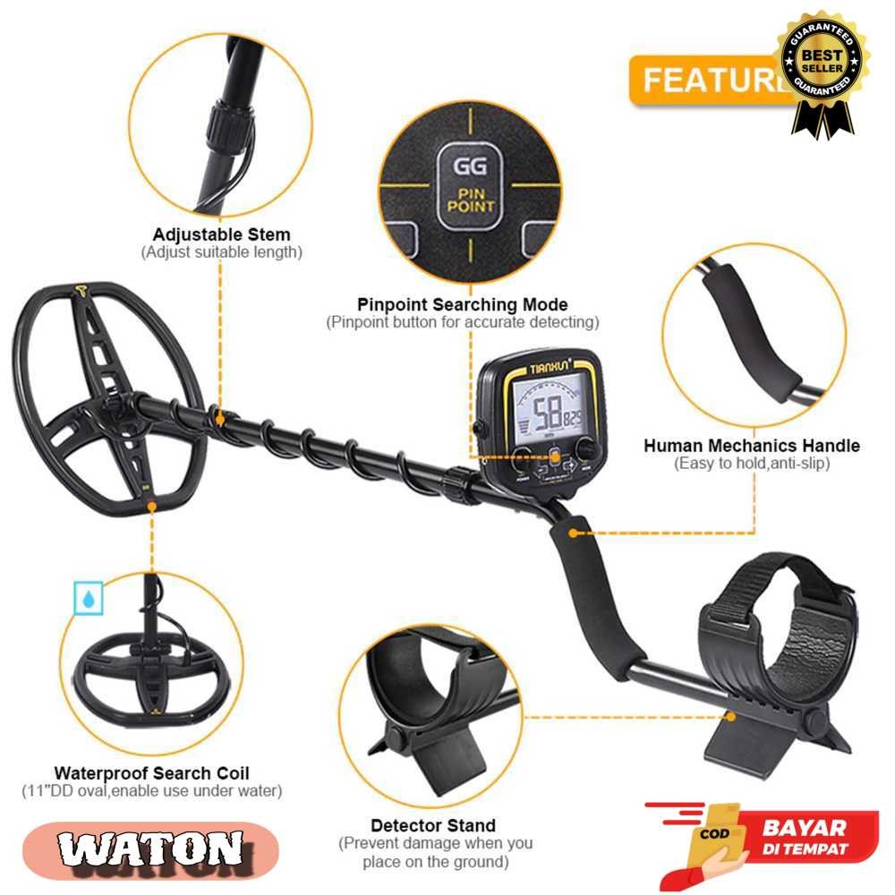 Metal Detector Sotterraneo Tianxun TX-850 – Cacciatore Di Tesori – Nuovo