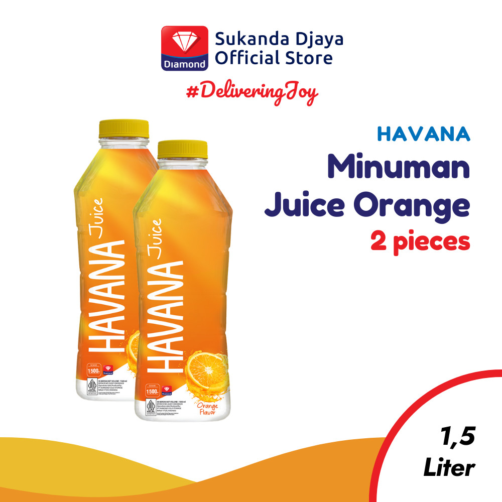 Jual Havana Minuman Juice Orange 1500 Ml - Twin Pack | Shopee Indonesia
