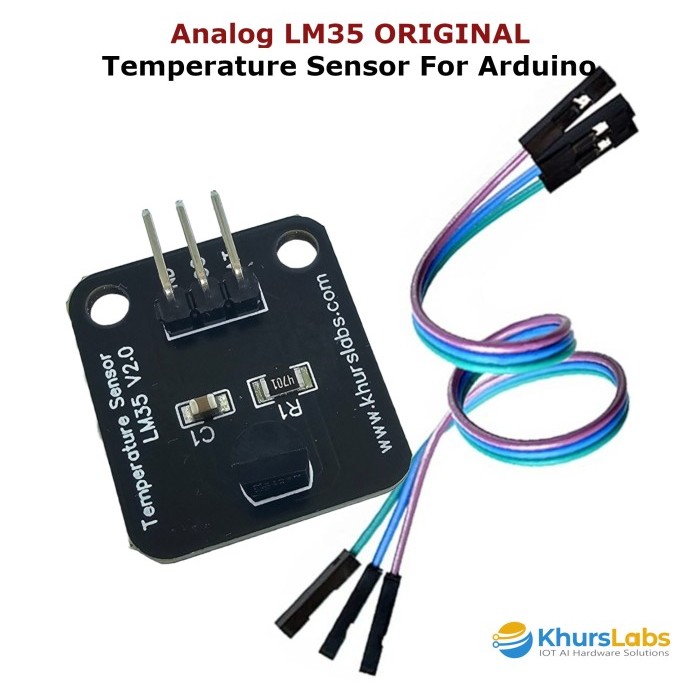 Jual GD99 Module LM35 Sensor Suhu Temperature Thermal Analog Sensor ...