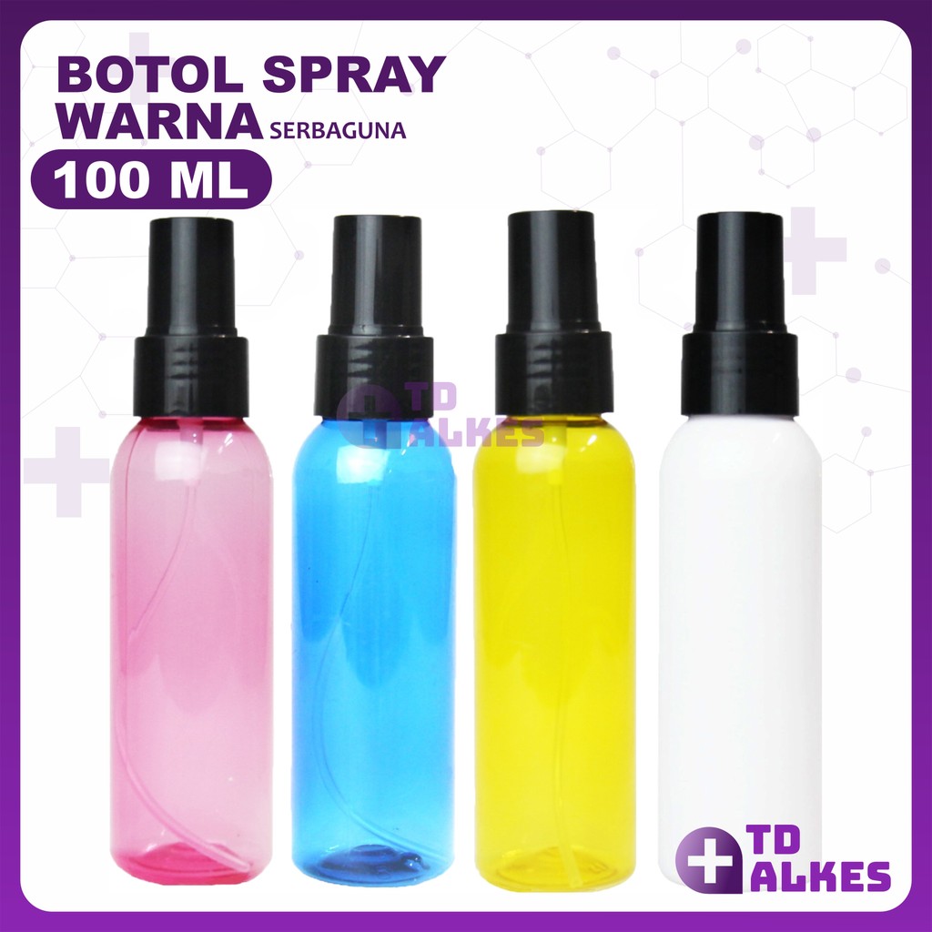 Jual Botol 100 ml Spray Semprot Flip Flop Hand Sanitizer Antiseptik ...