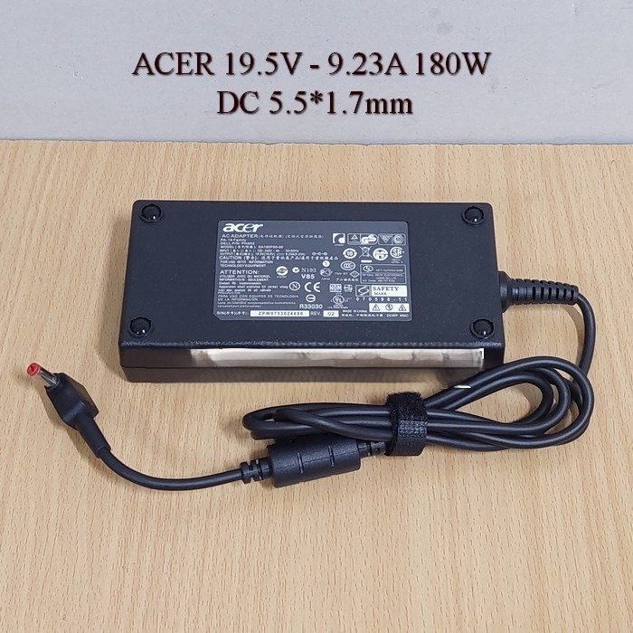 135W Acer Oplader – Vervangende Voeding Voor Nitro 5, Aspire 7, Predator Helios 300, Met 19V 7.1A En 5.5x1.7mm Stekker