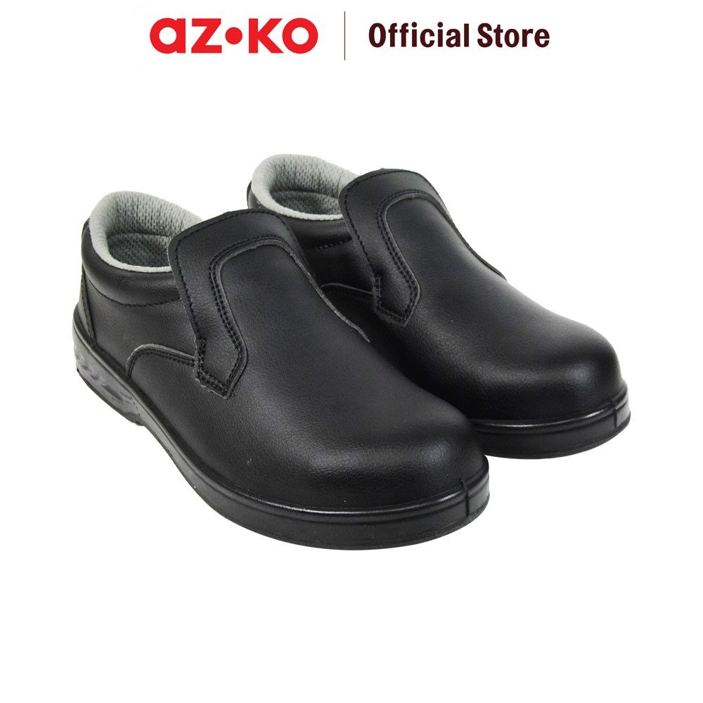 Jual AZKO Krisbow Ukuran 40 Trojan Sepatu Pengaman - Hitam | Shopee ...