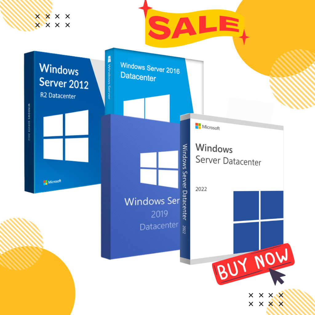 Jual WINDOWS SERVER 2022 | 2019 | 2019 | 2016 | 2012 R2DATACENTER ...