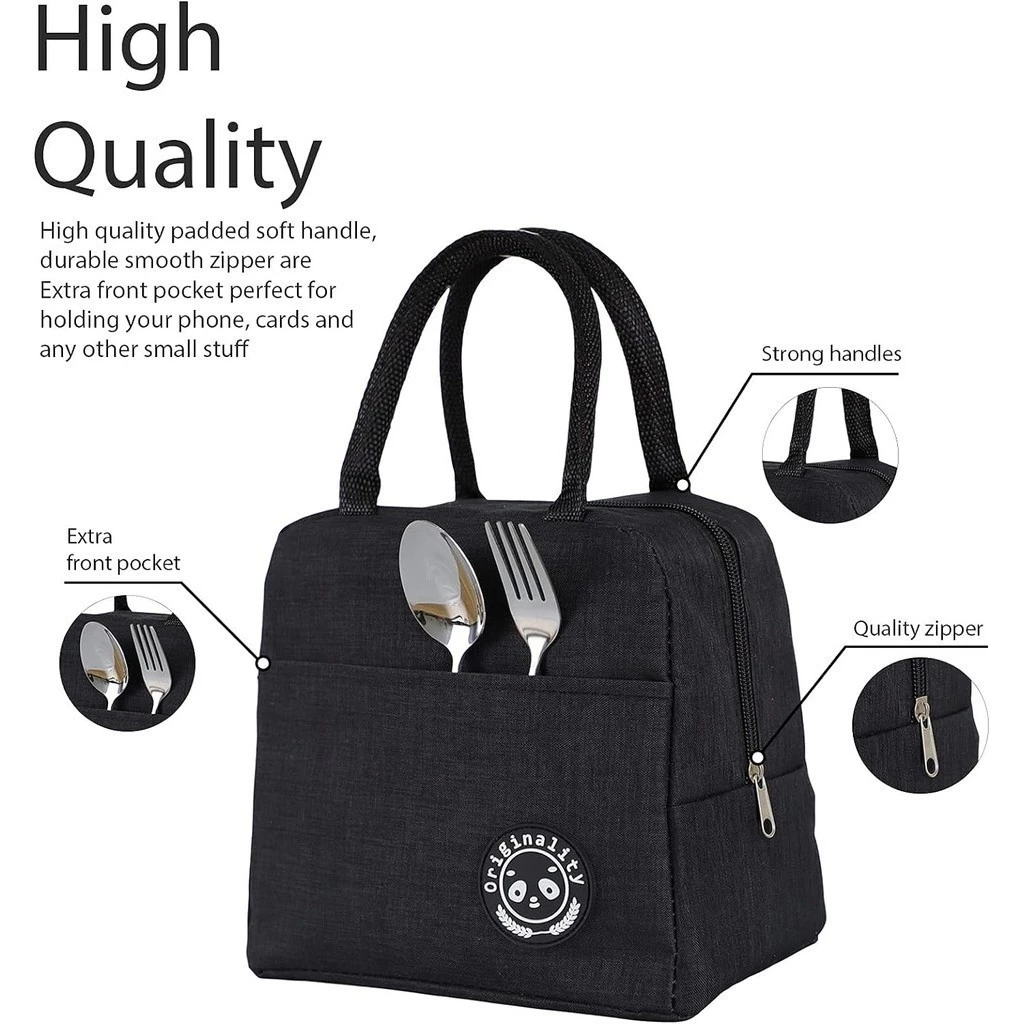 Tas Bekal Lunch Bag Aluminium Dingin Panas Elegan | AutoStock