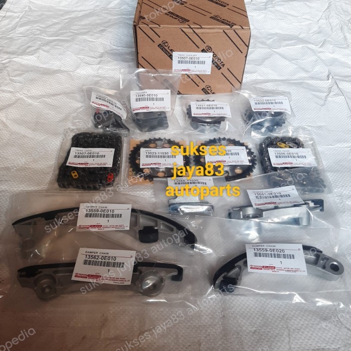 Jual Rantai Timing Chain set Innova Reborn Hilux Revo Fortuner VRZ 1GD ...