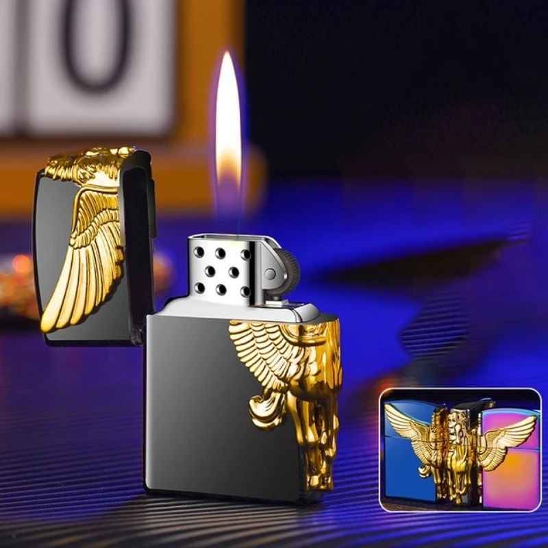 Jual Korek Api Roda Api Gas Xin Fa Lighter Kuda Terbang Pegasus Wings ...