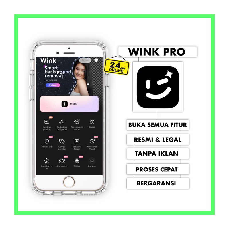 Jual [ CUSTOMER TINGGAL LOGIN ] APLIKASI WINK ASLI APPSTORE PLAYSTORE ...