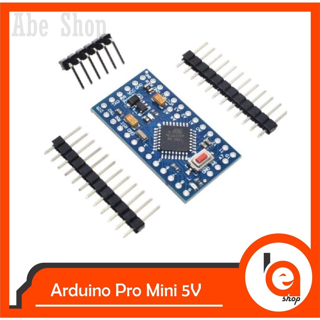 Jual Arduino Pro Mini ATMega328 5v 16MHz Pro V3 Mini Board Abe | Shopee ...
