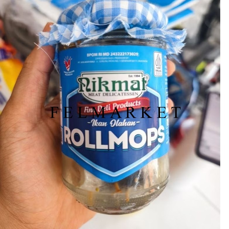 Jual Nikmat Rollmops Ikan Olahan / Ikan Rollmops Olahan / 200 gr ...