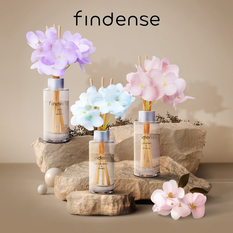 Jual Findense - Reed Diffuser Floral Scent Pewangi Ruangan Serbaguna ...