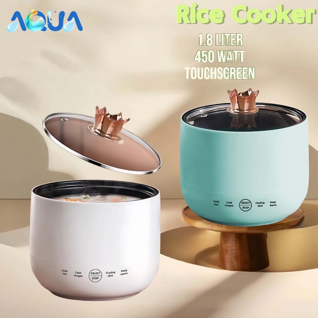 Jual 【AQUA】Magic com mini 1.8 Liter Anti Lengket Serbaguna Rice cooker ...