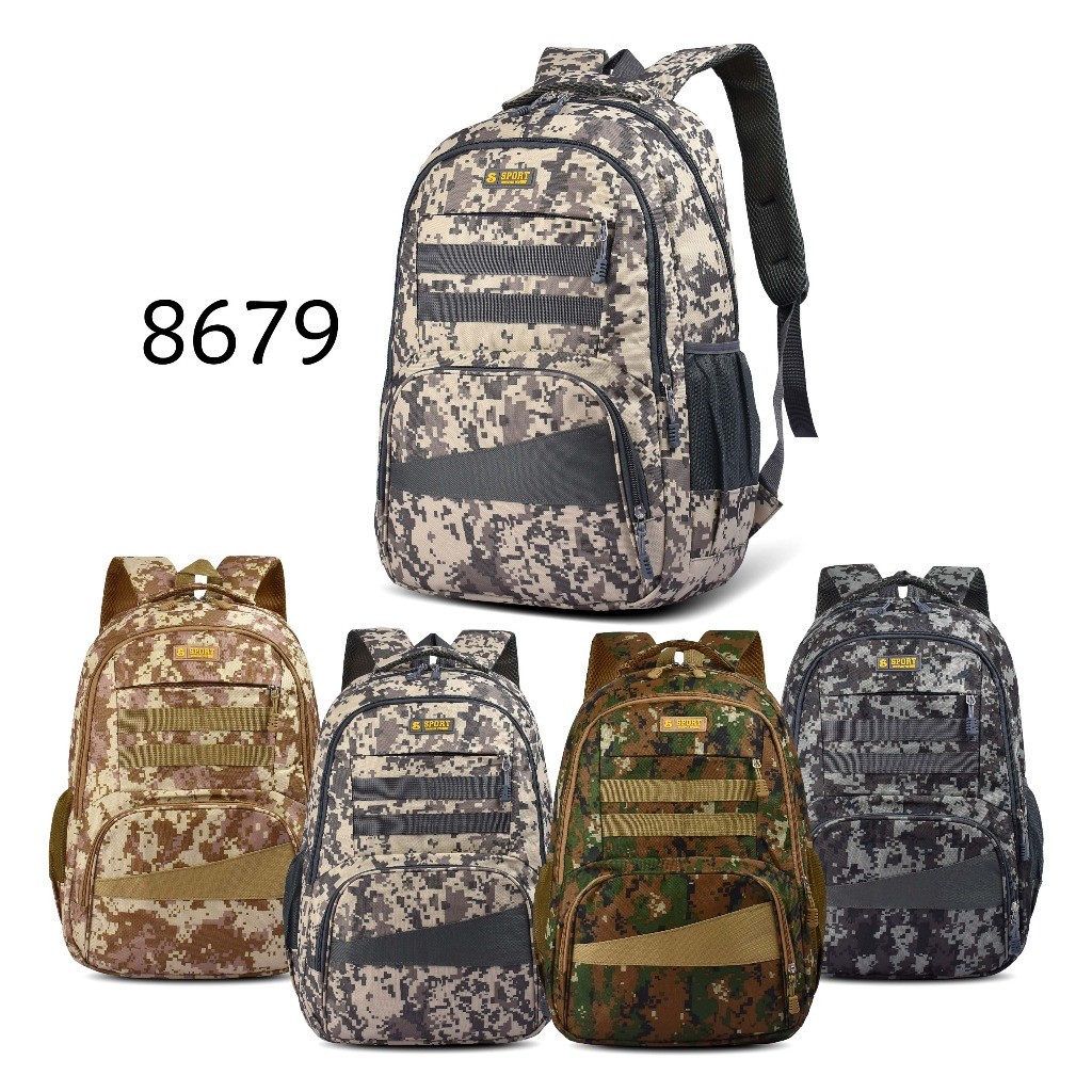 Jual history_officialstore-Tas Ransel Army 8679 Tas Backpack Tas ...