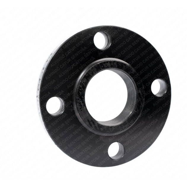 Jual NPT/DRAT/THREADED FLANGE 3 inch CS A105 RTJ 600# GBA SMTA | Shopee ...