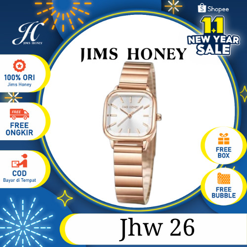 Jual [DISKON BOM] JHW 26 JIMS HONEY Jam Tangan Wanita (Free box