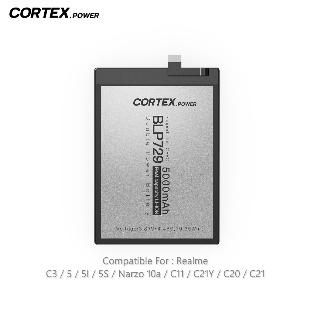 Jual CORTEX POWER - Baterai BLP729 Compatible for REALME NARZO 10A / C3 ...