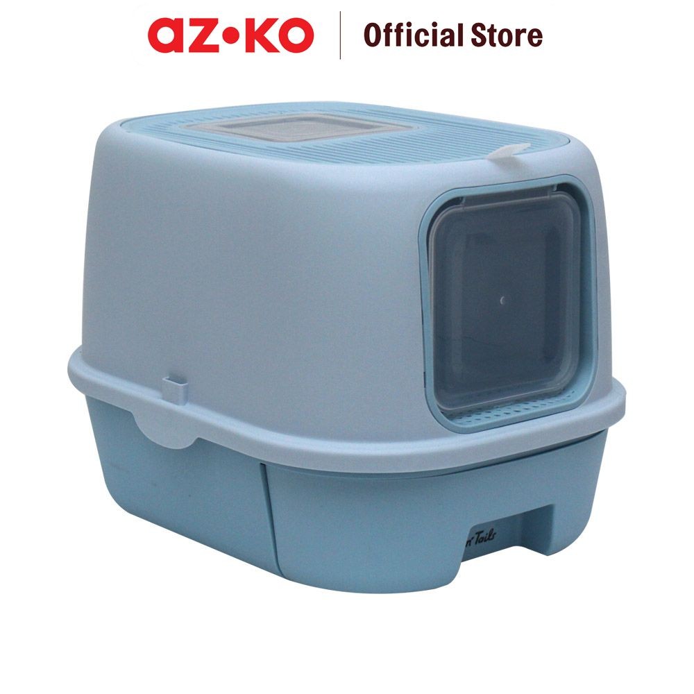Jual AZKO Paws N Tail Toilet Kucing Dengan Drawer Dan Top Exit Cat ...