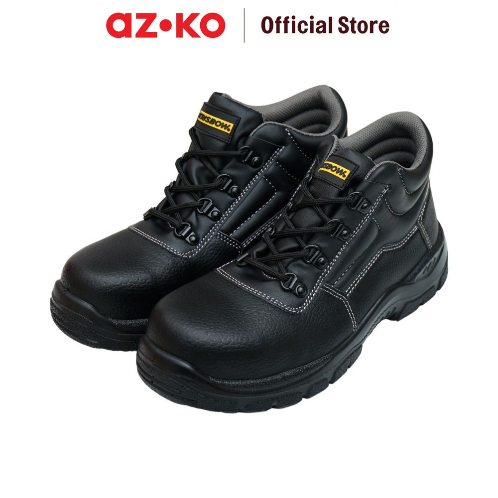 Jual AZKO Krisbow Ukuran 42 Hercules Sepatu Pengaman 6 inci Srss ...