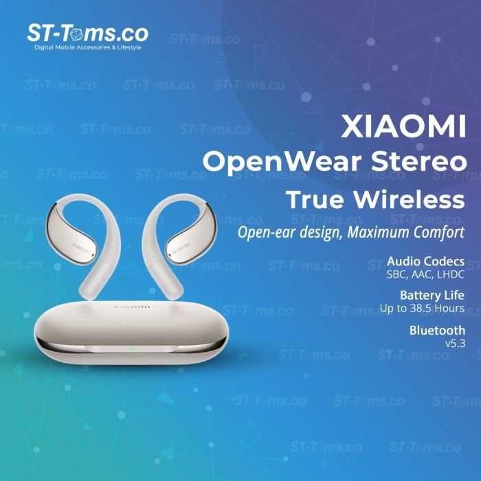 Jual Xiaomi OpenWear Stereo Open Wear True Wireless TWS LHDC - Cosmic ...