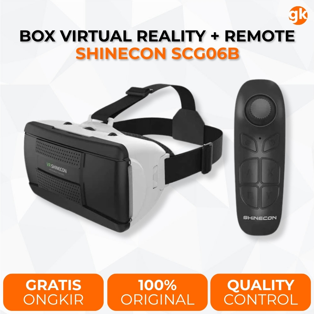 Jual SHINECON SC-G06B VR Box IMAX Giant Screen Virtual Reality with ...