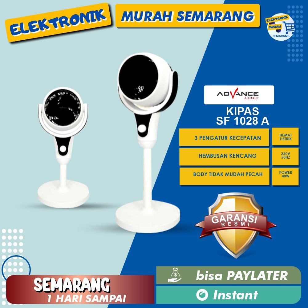 Jual Advance SF-1028A Kipas Angin Berdiri Stand Fan 10
