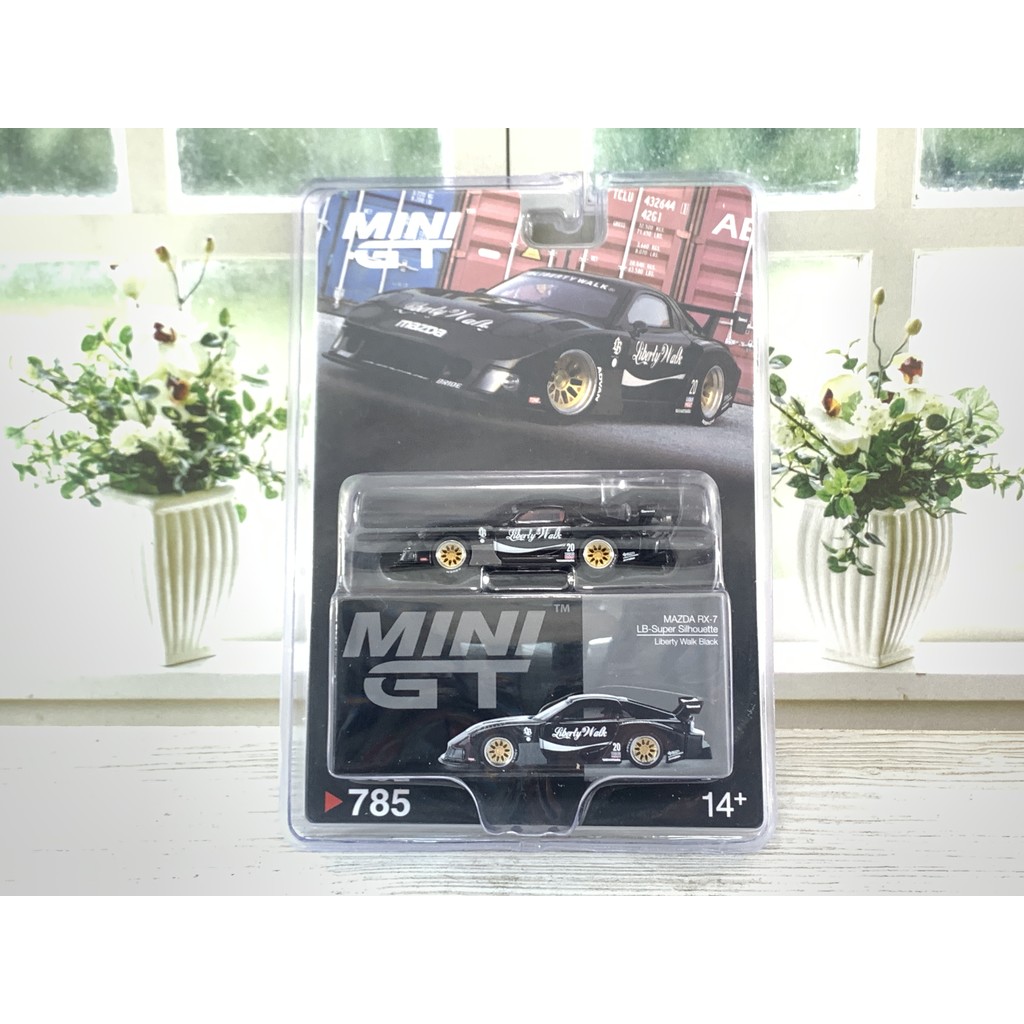 Jual MINIGT MAZDA RX-7 LB-SUPER SILHOUETTE LIBERTY WALK BLACK 785 ...