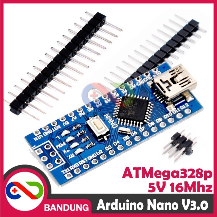 Jual ARDUINO NANO V3 ATMEGA328P CH340G 5V BOARD-A | Shopee Indonesia