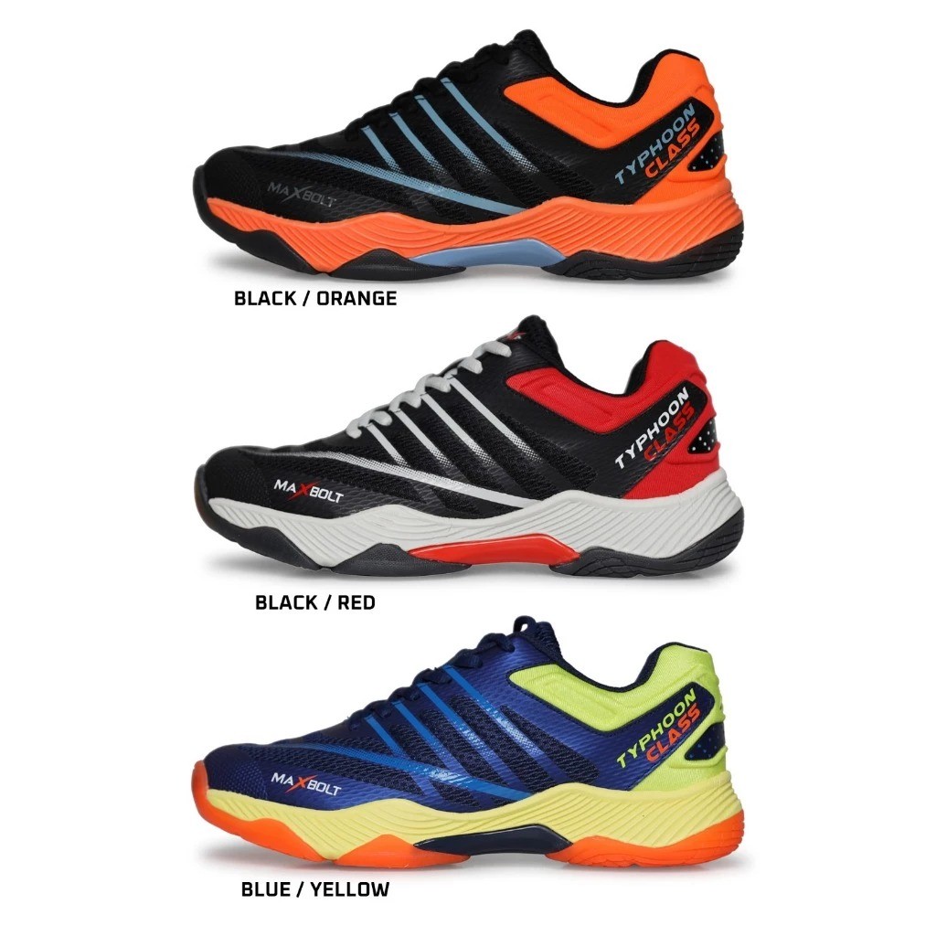 Jual Sepatu Bulutangkis Maxbolt Typhoon Class / Sepatu Bulutangkis ...