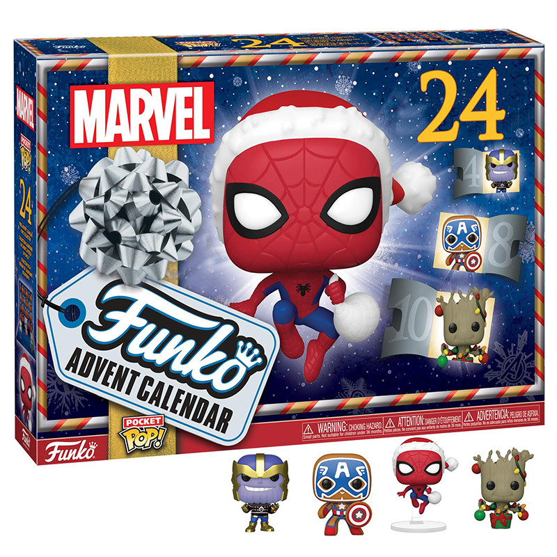 Jual Spiderman Christmas Advent Calendar Pokemon Pikachu Advent