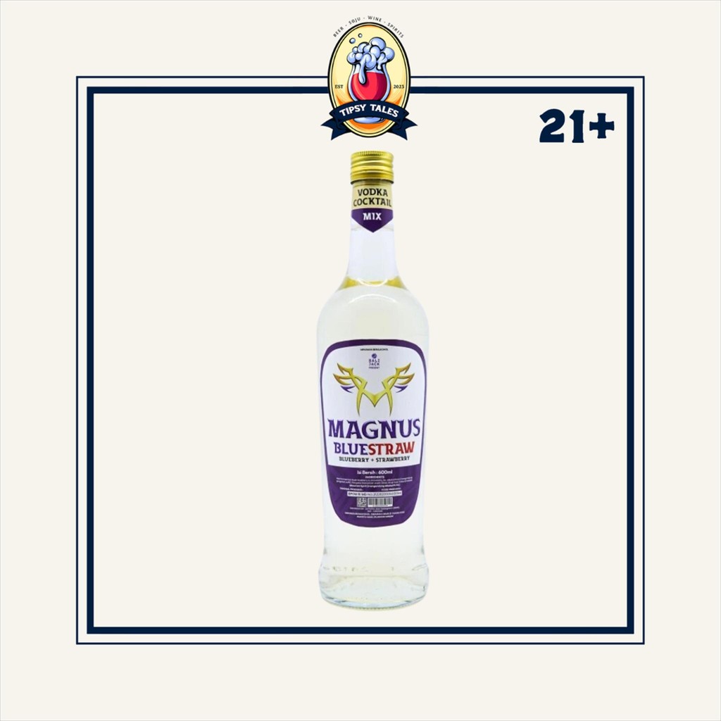 Jual Magnus Bluestraw 600ml | Shopee Indonesia