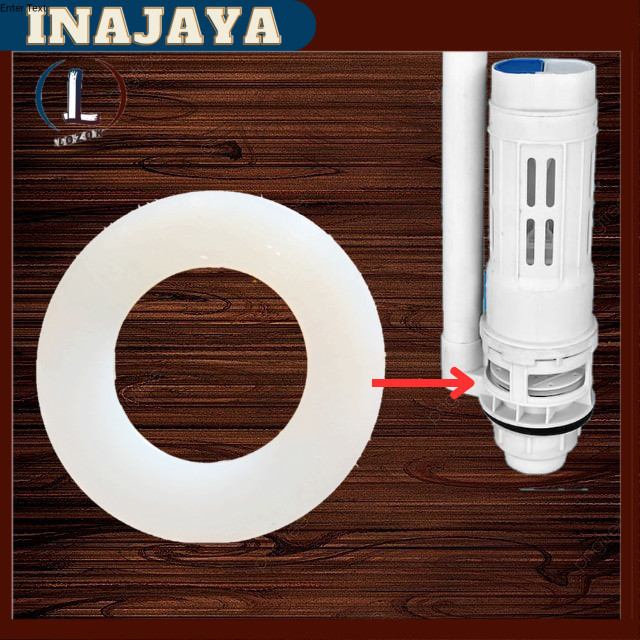 INAJAYA Sparepart Toilet Karet Seal Silikon Pembilas Toilet duduk