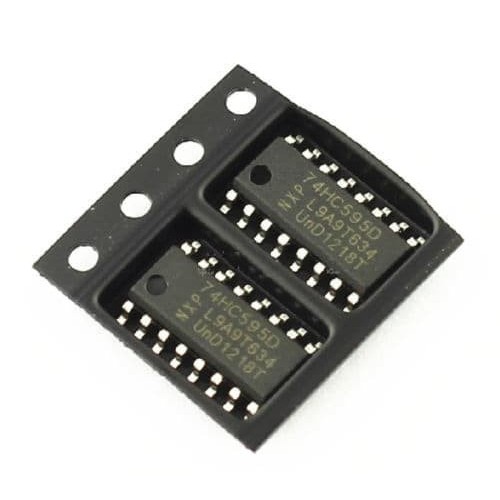 10 Pezzi 74HC595D Shift Register SMD SOP-16 - Per Elettronica E Montaggio A Parete - Foto 2