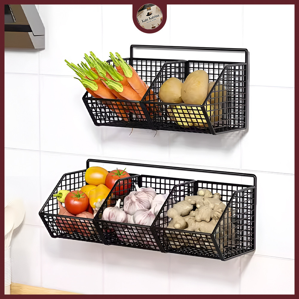 Jual KK Rak Gantung Dapur Aluminium Organizer Rack | Shopee Indonesia