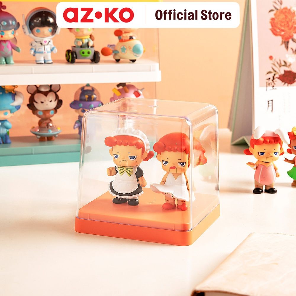 Jual AZKO Stora 12X12X12 cm Kotak Pajang Action Figure Single Square ...