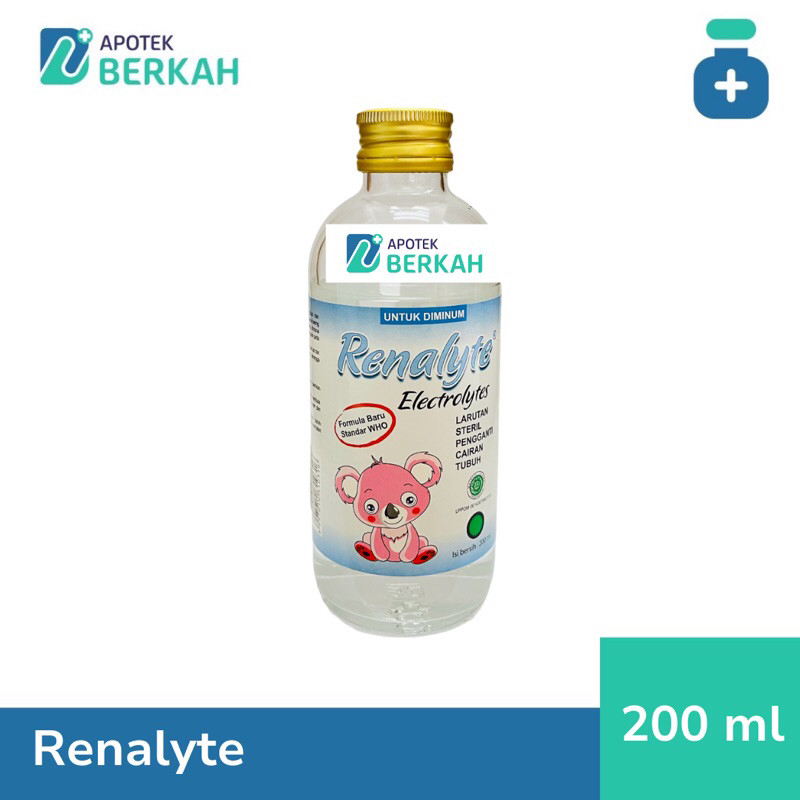 Jual Renalyte untuk Pengganti Cairan Tubuh - 200 ML | Shopee Indonesia
