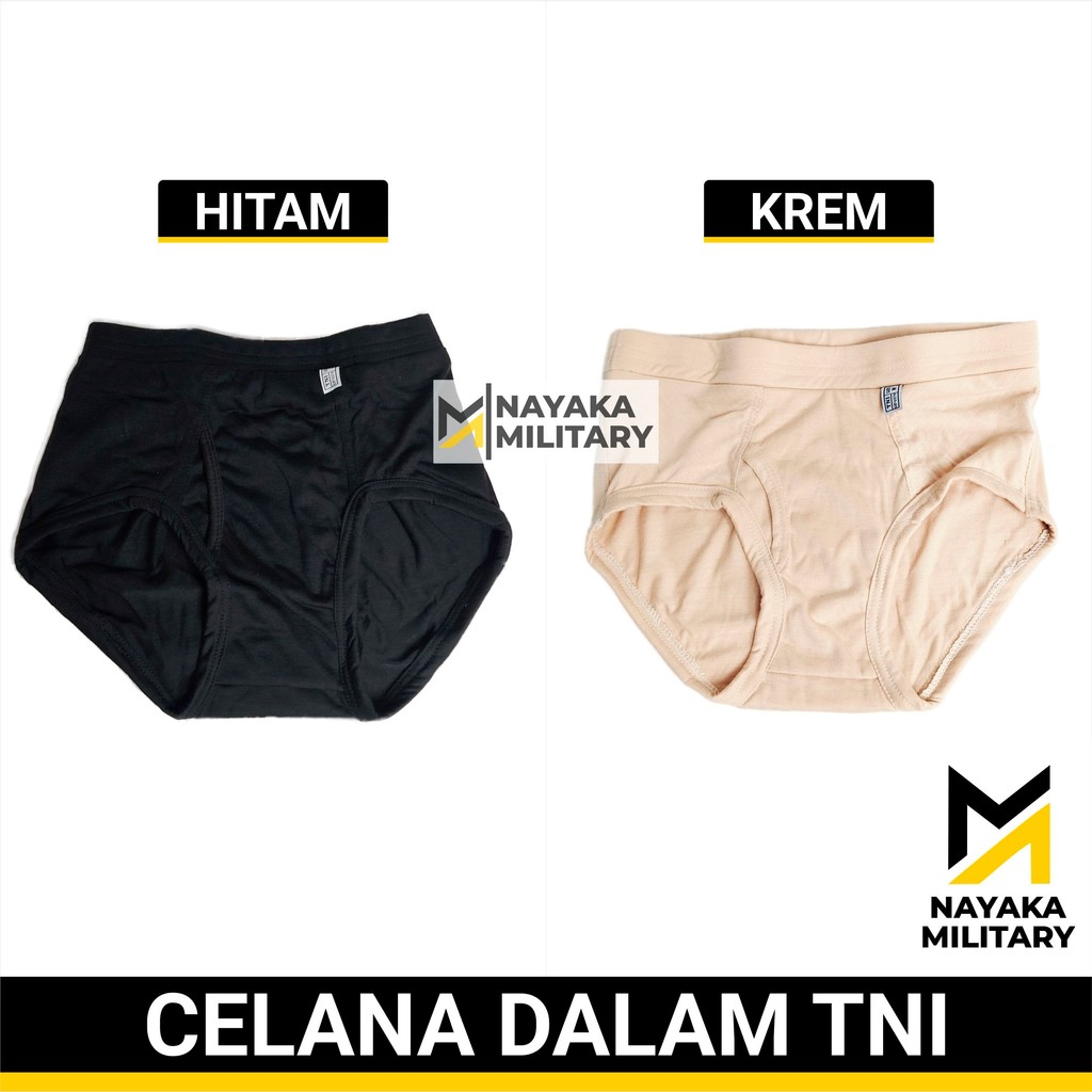 Jual CD TNI Celana Dalam Krem Tentara Cangcut Hitam Komcad Army Sempak ...