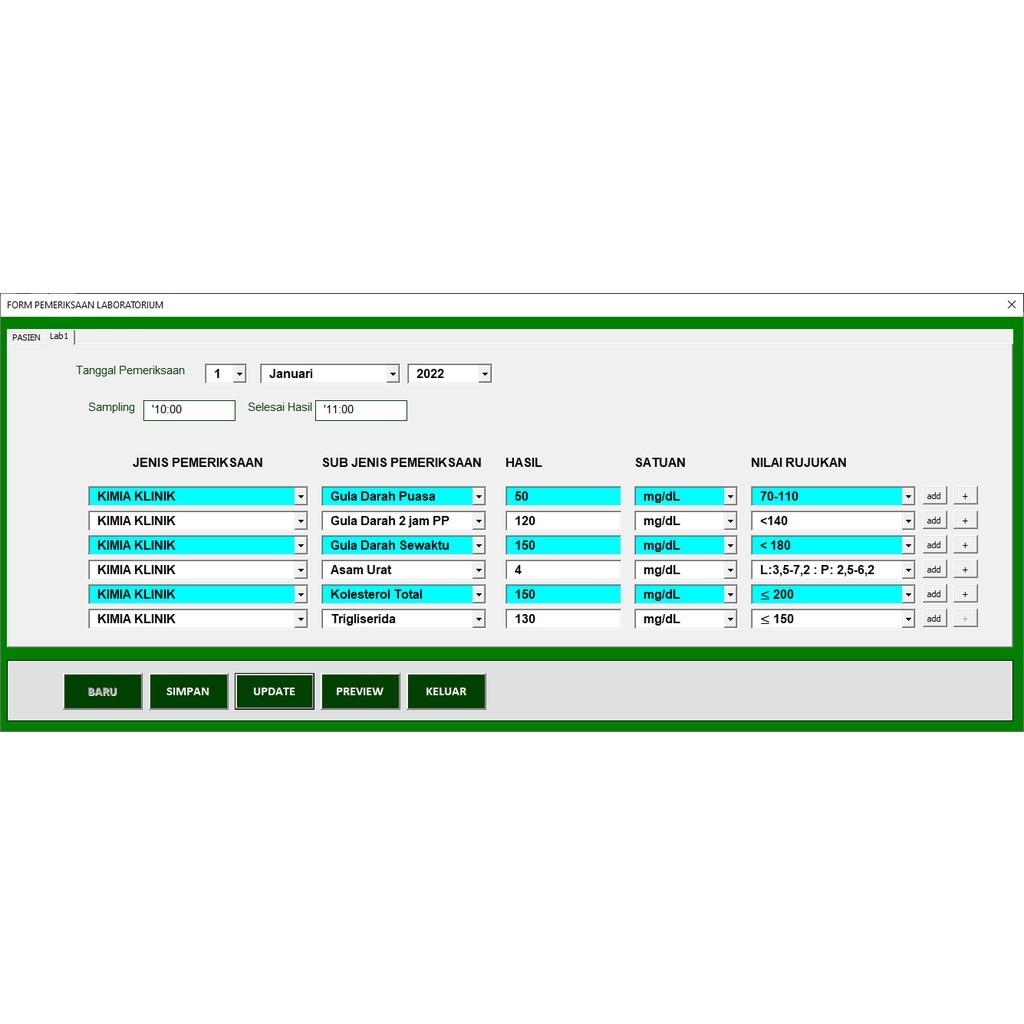 Jual Software Aplikasi Laboratorium Klinik/Puskesmas V1.0 | Shopee ...