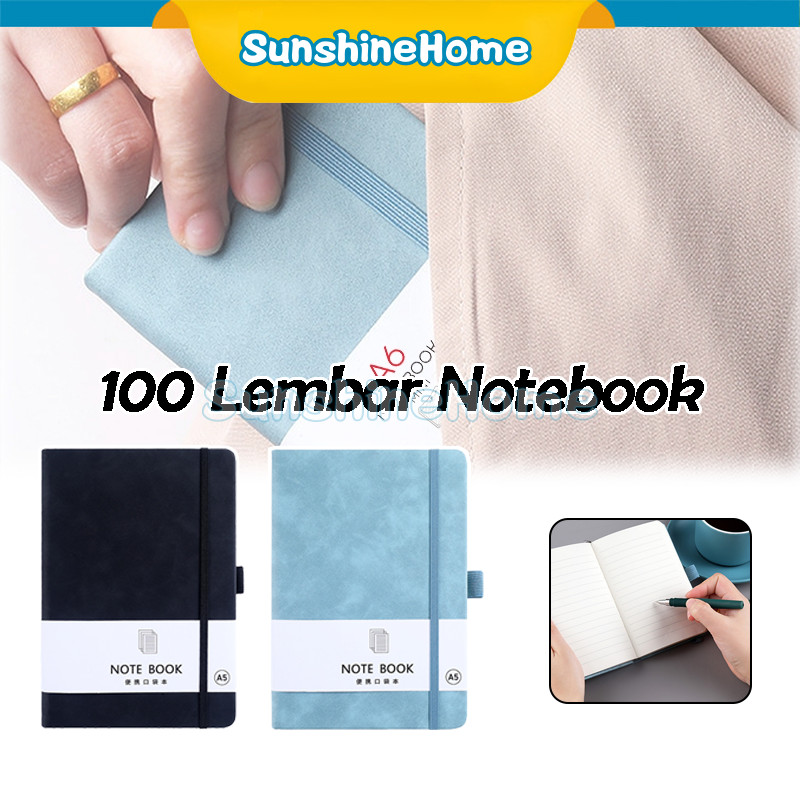 Jual Notebook A5/A6 Buku Diary Aesthetic Buku Catatan Buku Notes Kecil ...