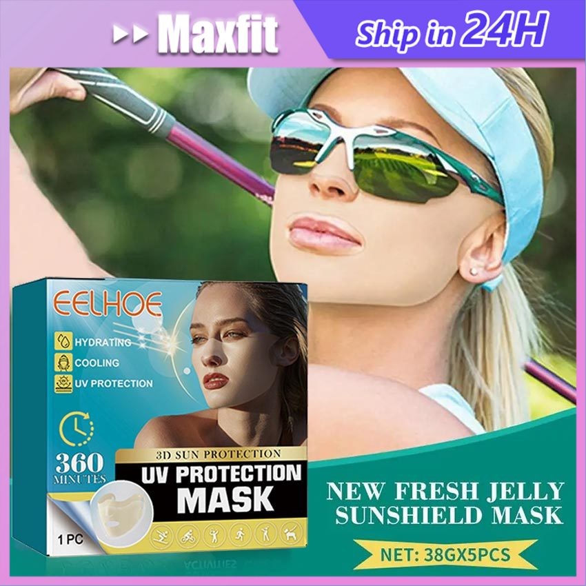 Jual Sun Patch Golf Sunshield Mask Masker anti UV Patch Masker Gel ...