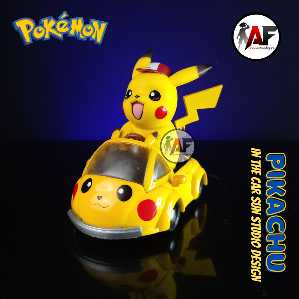 Jual Action Figure Pokemon Pikachu in the Car Sun Studio Design Recast ...