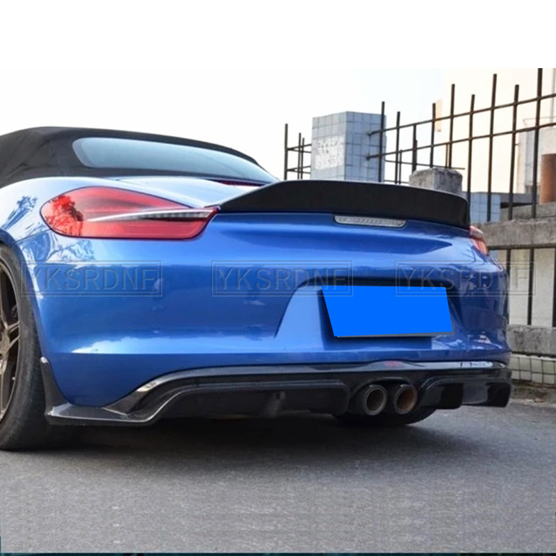 Jual For Porsche Boxster 981 2013 2014 2015 2016 Rear Trunk Spoiler ...