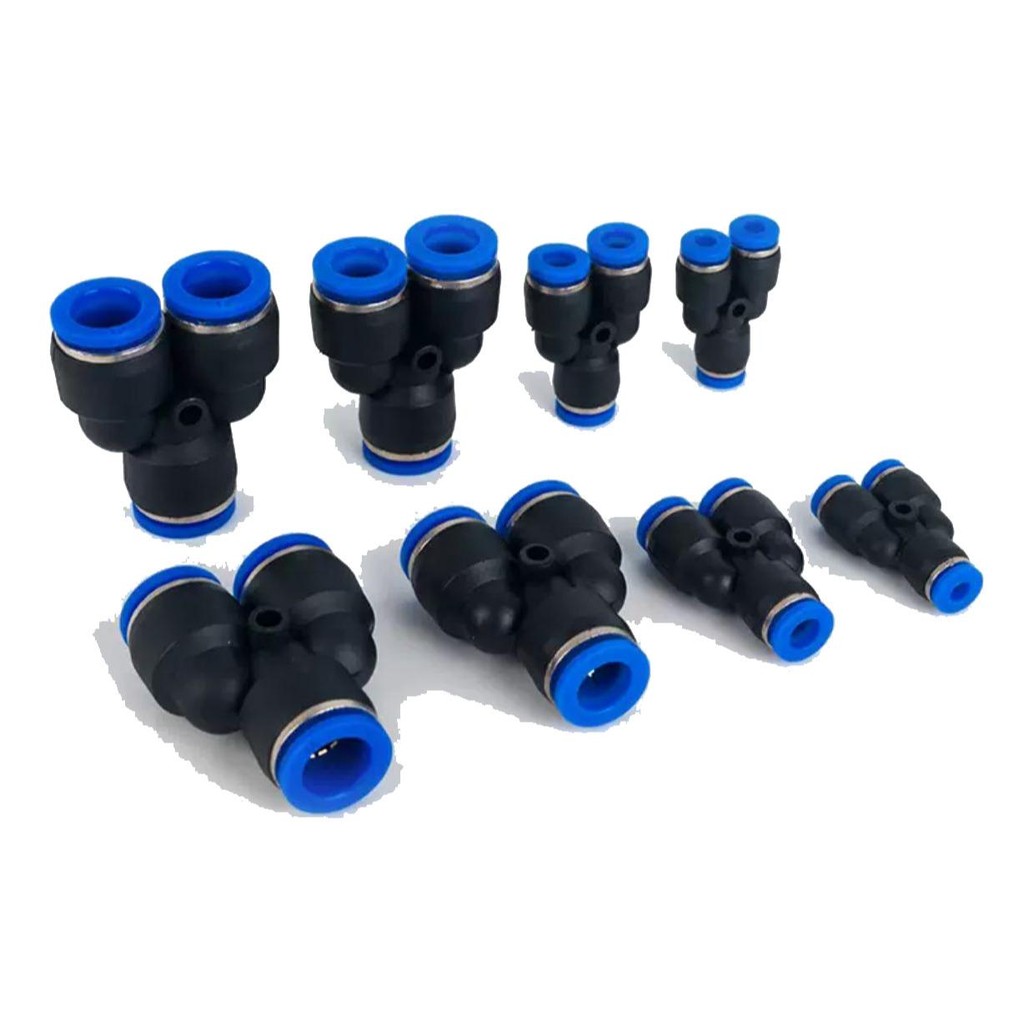 Jual Fitting Y Pneumatic Slip Lock PY 4mm 6mm 8mm 10mm 12mm 14mm 16mm ...