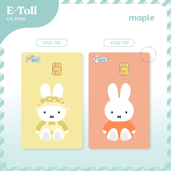 Jual Maple Flazz BCA Gen 2 Miffy Rabbit Kelinci Emoney Kartu Etoll E ...