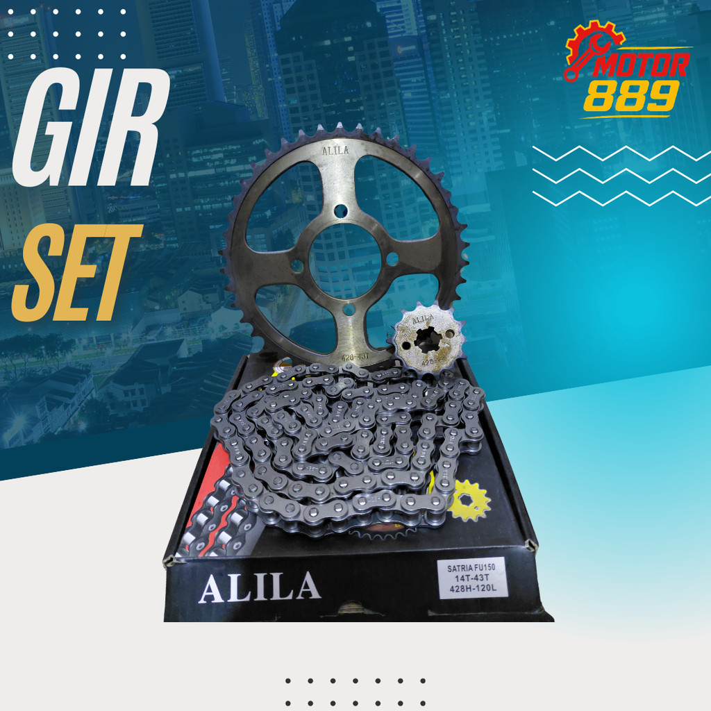 Jual GIR SET RANTAI SATRIA FU 150 ALILA | Shopee Indonesia