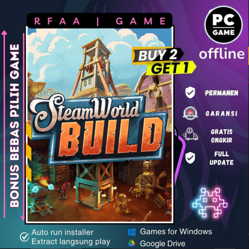 Jual STEAMWORLD BUILD | GAME PC - LAPTOP - DL | Shopee Indonesia