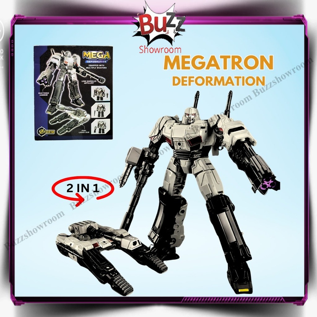 Jual Transformers Deformation Figure Robot Megatron One Prime Warrior ...