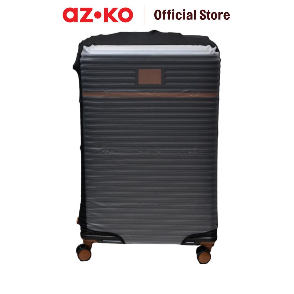 Jual AZKO Passport Sarung Koper Dengan Spandex Ukuran L Transparan ...