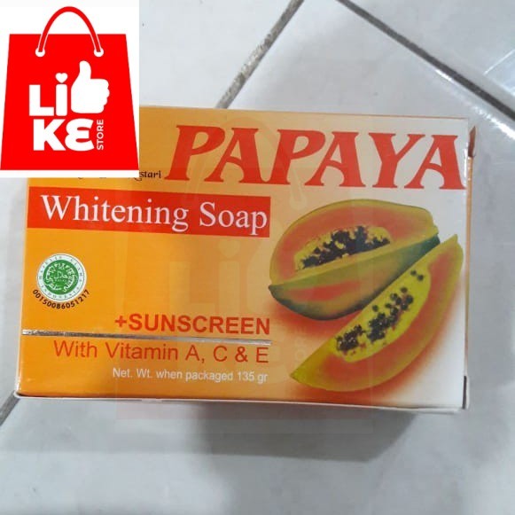 Jual Papaya Whitening Soap / Sabun Papaya new RDL - | Shopee Indonesia