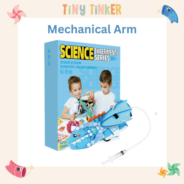 Jual Mechanical Arm Sistem Hidrolik Mainan Edukasi Eksperimen Sains ...