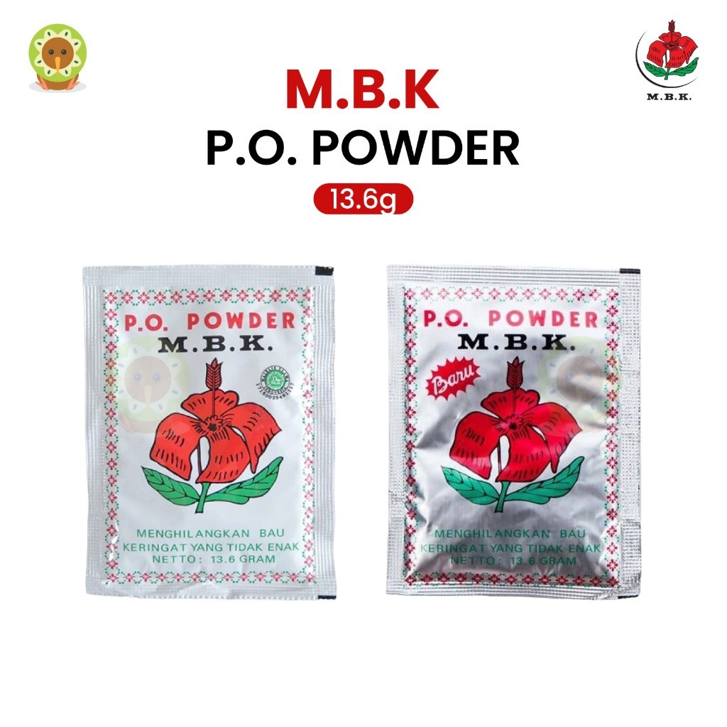 Jual Lebih Murah M.B.K P.O Powder Silver Putih 1 Box Isi 12pcs - Bedak ...