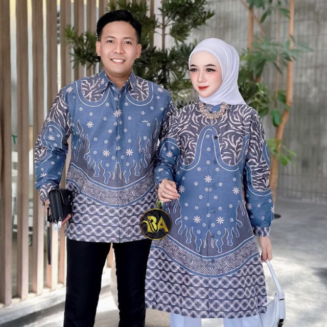 Jual Batik Couple Original Pekalongan Premium Katun Batik Emily Jumbo ...
